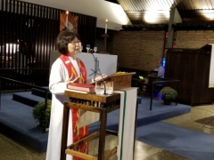 District Superintendent, Rev. Gina Kim