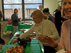 Fellowship after Greening Ceremony