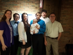 Baptism of Ryan James Lanfrit Young